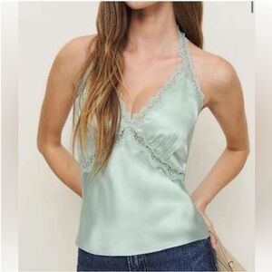 Reformation silk top